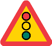 Varning för flerfärgssignal 
